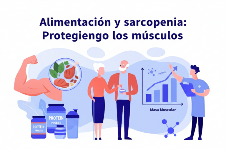 Alimentación y sarcopenia: Protegiendo los músculos